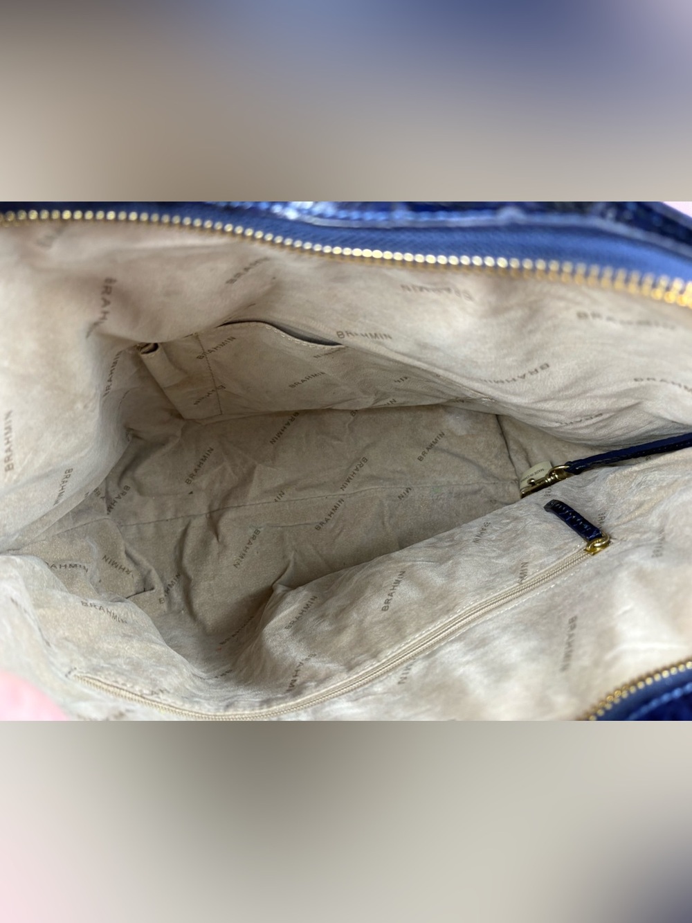 Blue Brahmin Katie Hobo Bag From the Melbourne Collection-Textured Leather - Picture 10 of 10